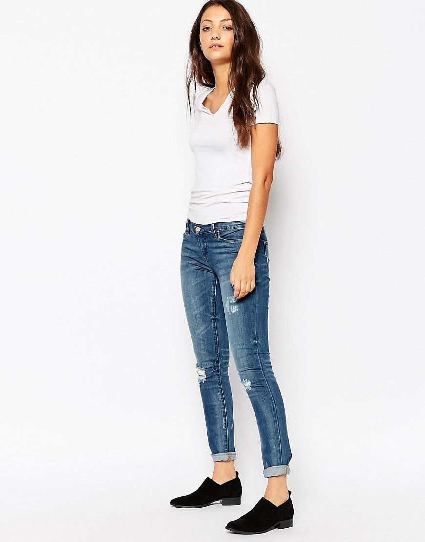 Blank NYC Distressed Skinny Jeans | ASOS US