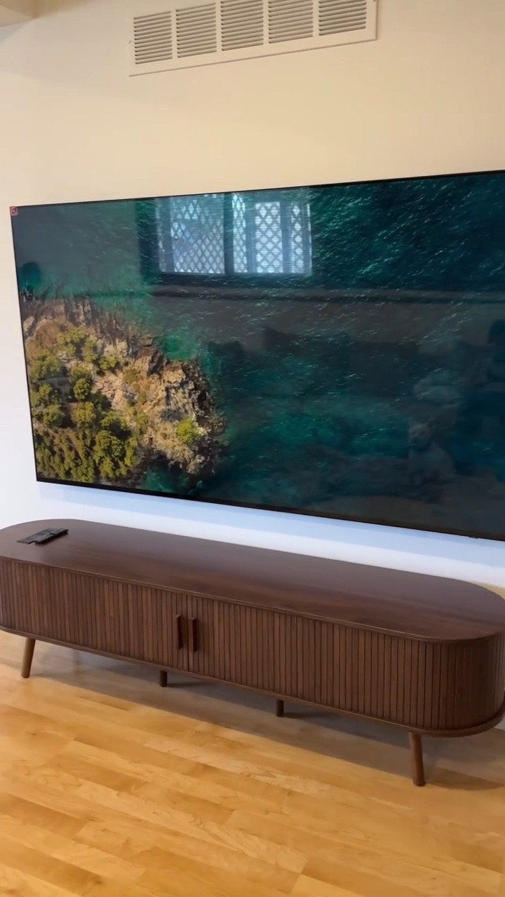 After almost 3 years in our home, we finally got the TV and media console set up in the basement. There’s still more to do to make it feel like us, but I keep reminding myself - these things take time. We’re slowly but surely getting there!!! Plus this wooden stand with storage is on sale NOW!

#LTKSaleAlert #LTKFindsUnder50 #LTKHome
