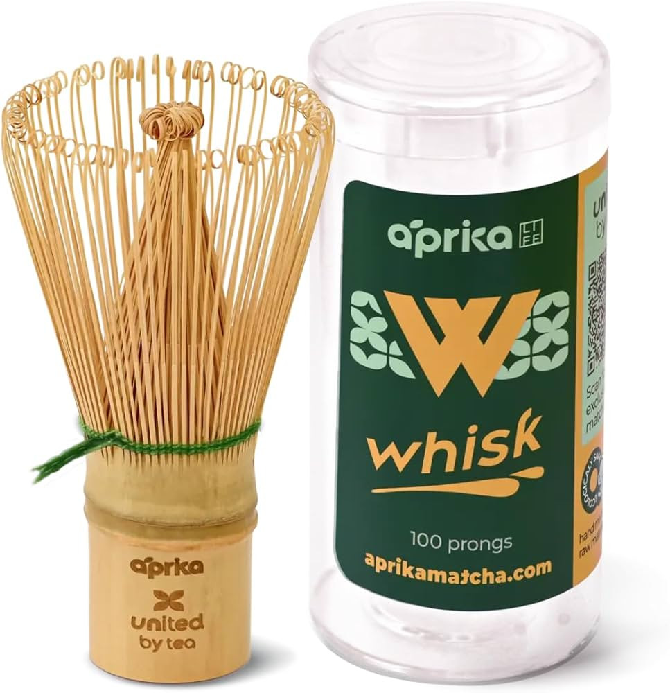 -Traditional Matcha Whisk - 100 Prong Bamboo Whisk For Ceremonial Tea Preparation - Authentic Jap... | Amazon (US)