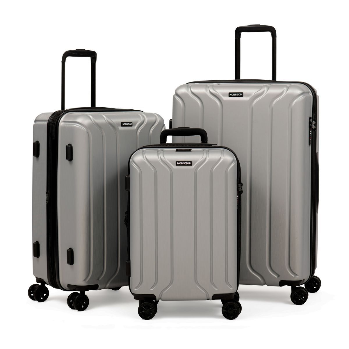 Nonstop New York 3 Piece Set (20" 24" 28") 4-Wheel Luggage Set + 2 packing cubes | Target