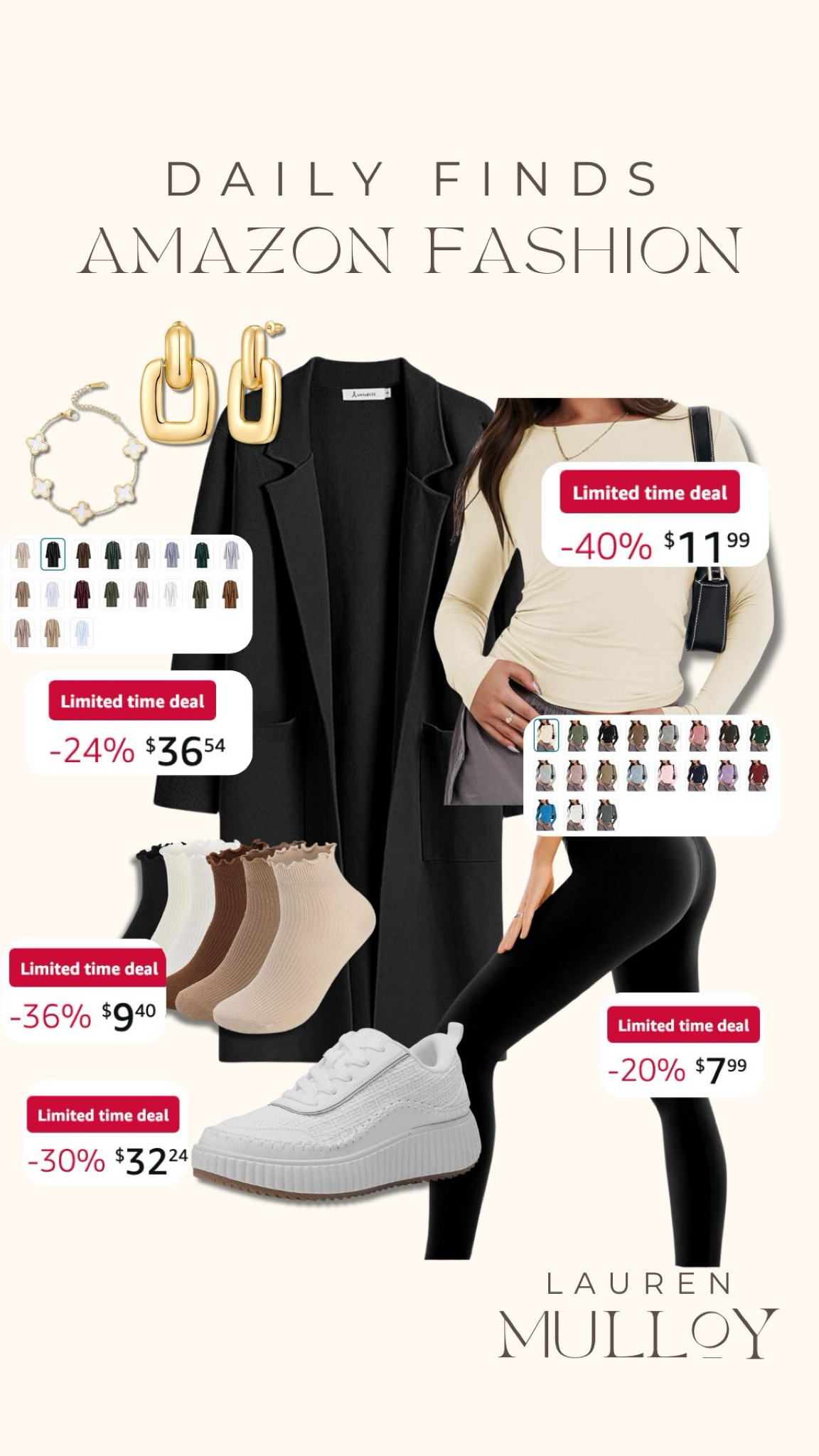 ‼️🔔 SALE ALERT!!! These Amazon finds were too good to pass on👏

Amazon finds, cardigan, long sleeve top, finds under $50, gold jewelry, leggings, sneakers, fall outfits, socks, cute neutral outfit, Lauren Mulloy

#LTKStyleTip #LTKFindsUnder50 #LTKFindsUnder100