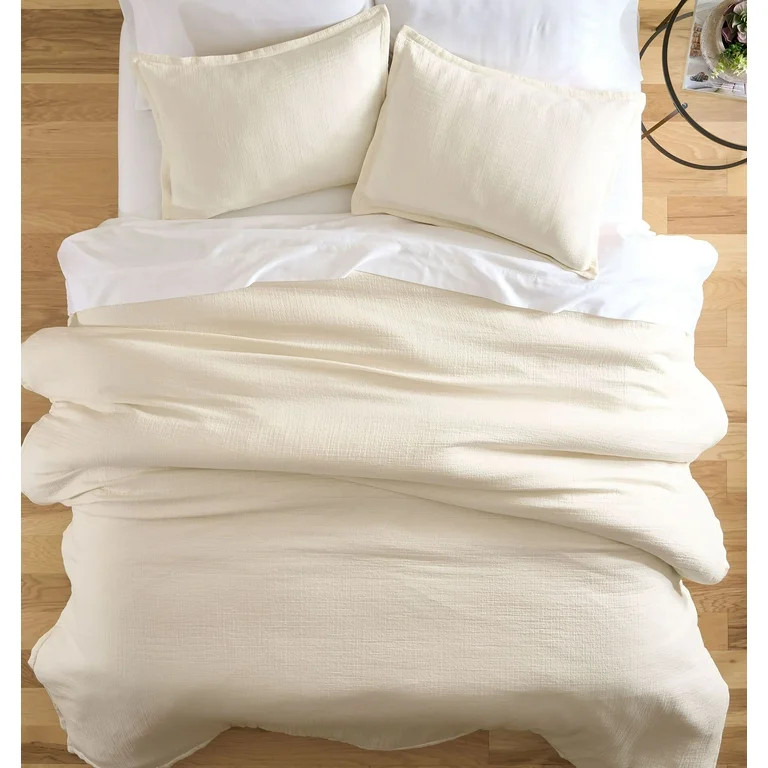 Better Homes & Gardens 3-Piece Cream Gauze Comforter Set, Adult King | Walmart (US)