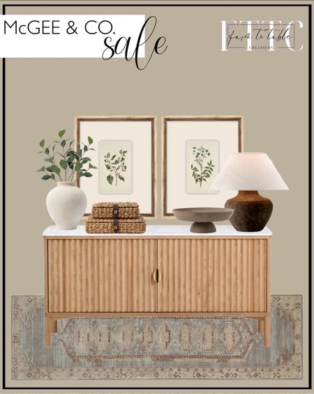 McGee & Co. President’s Day Sale. Follow @farmtotablecreations on Instagram for more inspiration.

Vale Sideboard. Delicate Floral l Delicate Floral lll. Botanical Art. Gannon Table Lamp. Maylee Footed Bowl. Krissan Vase. Faux Gardenia Leaf Stem. Corinne Woven Box. Lazio Handwoven Wool Rug. Spring Collection. New Spring Decor. 


#LTKhome #LTKfindsunder50 #LTKsalealert