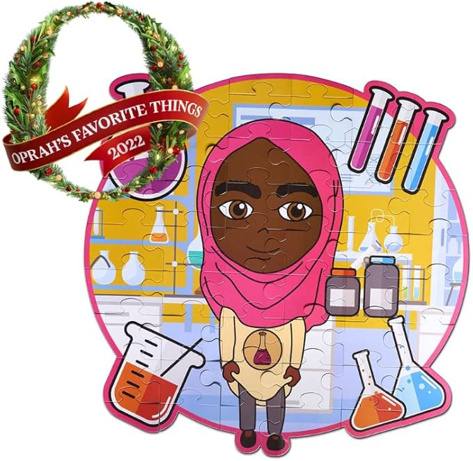 Dadisi Academy Giant 3ft Puzzles (Amara Chemistry Lab Puzzle) | Amazon (US)