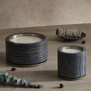 Christina Ricci Marble Filled Candle | West Elm (US)