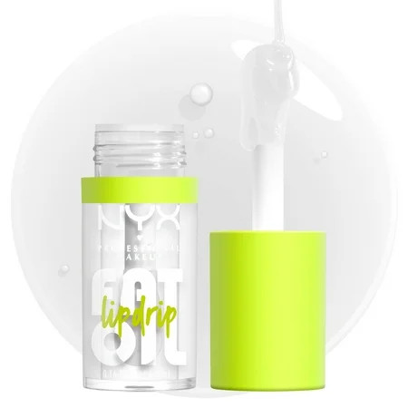 NYX Professional Makeup Fat Oil Lip Drip Lip Oil, 12 Hour Hydration Lip Gloss, My Main, 0.16 fl oz | Walmart (US)