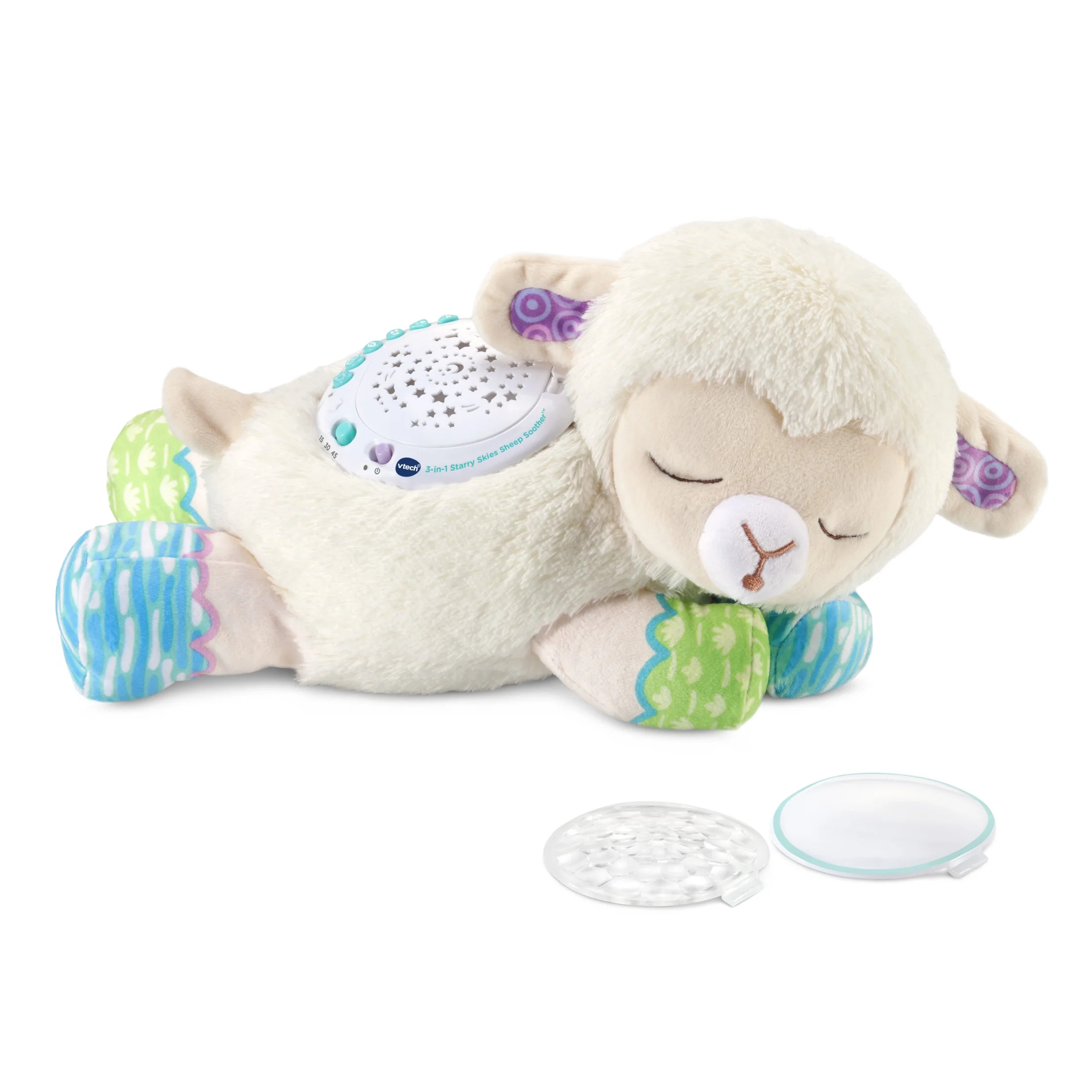 VTech Baby 3-in-1 Starry Skies Sheep Soother Plush, Plastic with Accessories, Baby and Toddler To... | Walmart (US)