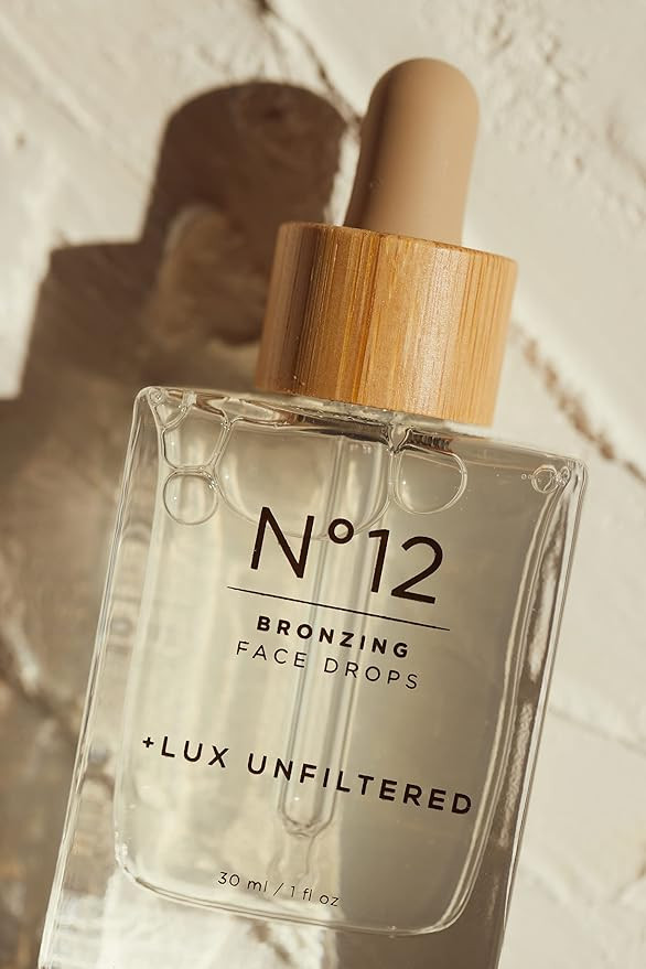 + Lux Unfiltered N°12 Bronzing Self Tanning Drops in Fragrance Free - Gluten Free, Cruelty Free,... | Amazon (US)