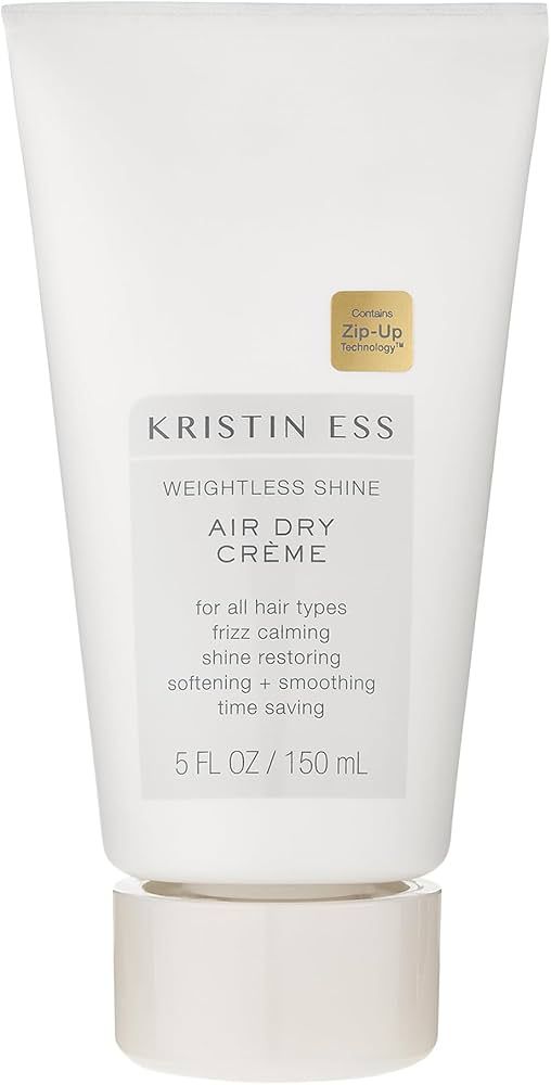 Kristin Ess Hair Weightless Shine Air Dry Cream - Texture, Shine, Calms Frizz, Softens + Smooths ... | Amazon (US)