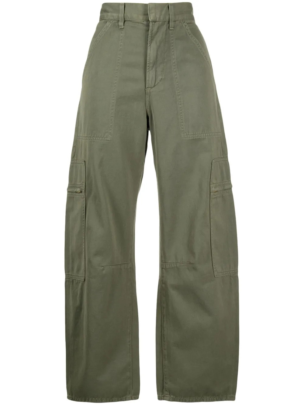 Citizens Of Humanity Marcelle Cotton Cargo Trousers - Farfetch | Farfetch Global