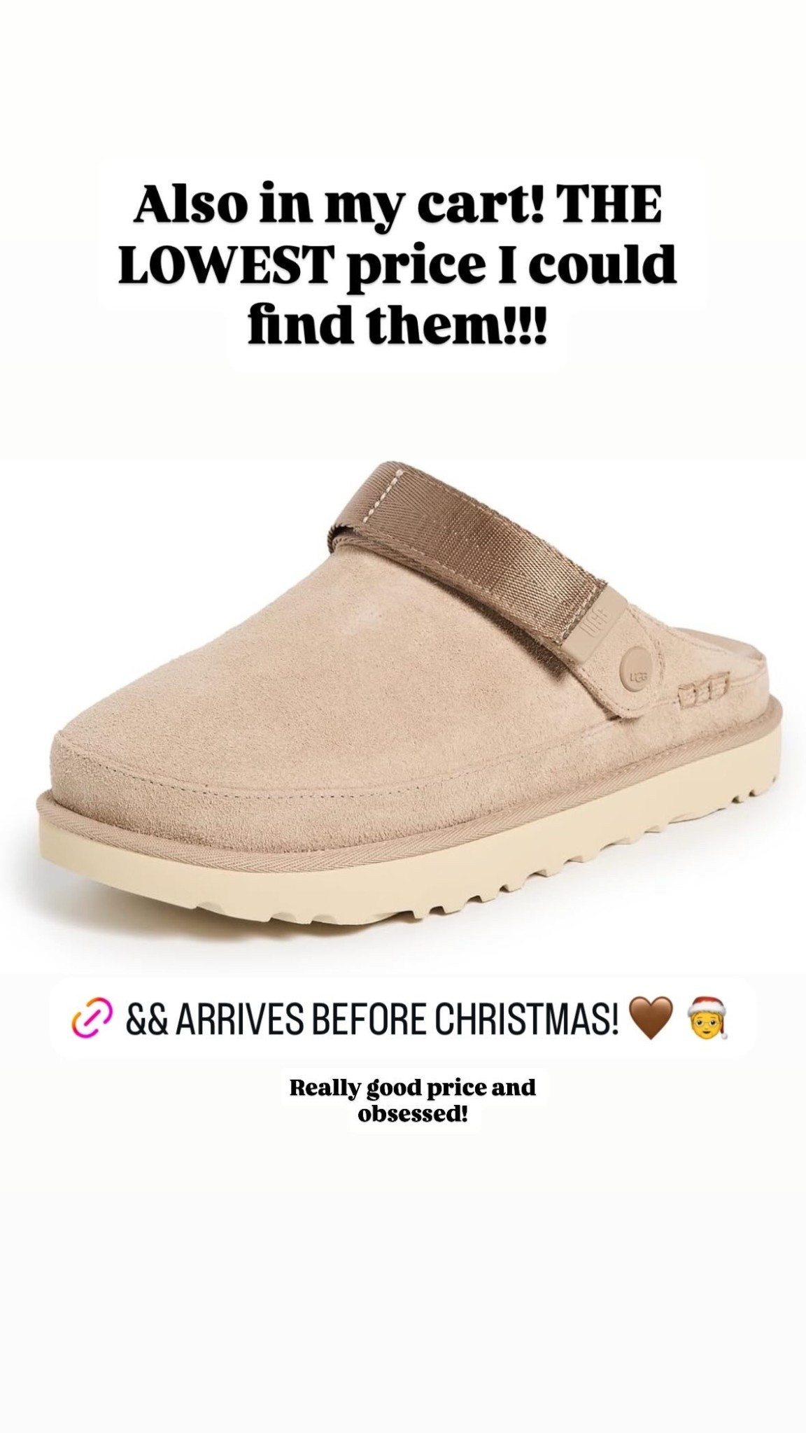 Obsessed with the look of these! Need!! Lowest price I have found these Uggs! So happy this color is back in stock! 

#LTKSaleAlert #LTKGiftGuide #LTKFindsUnder100