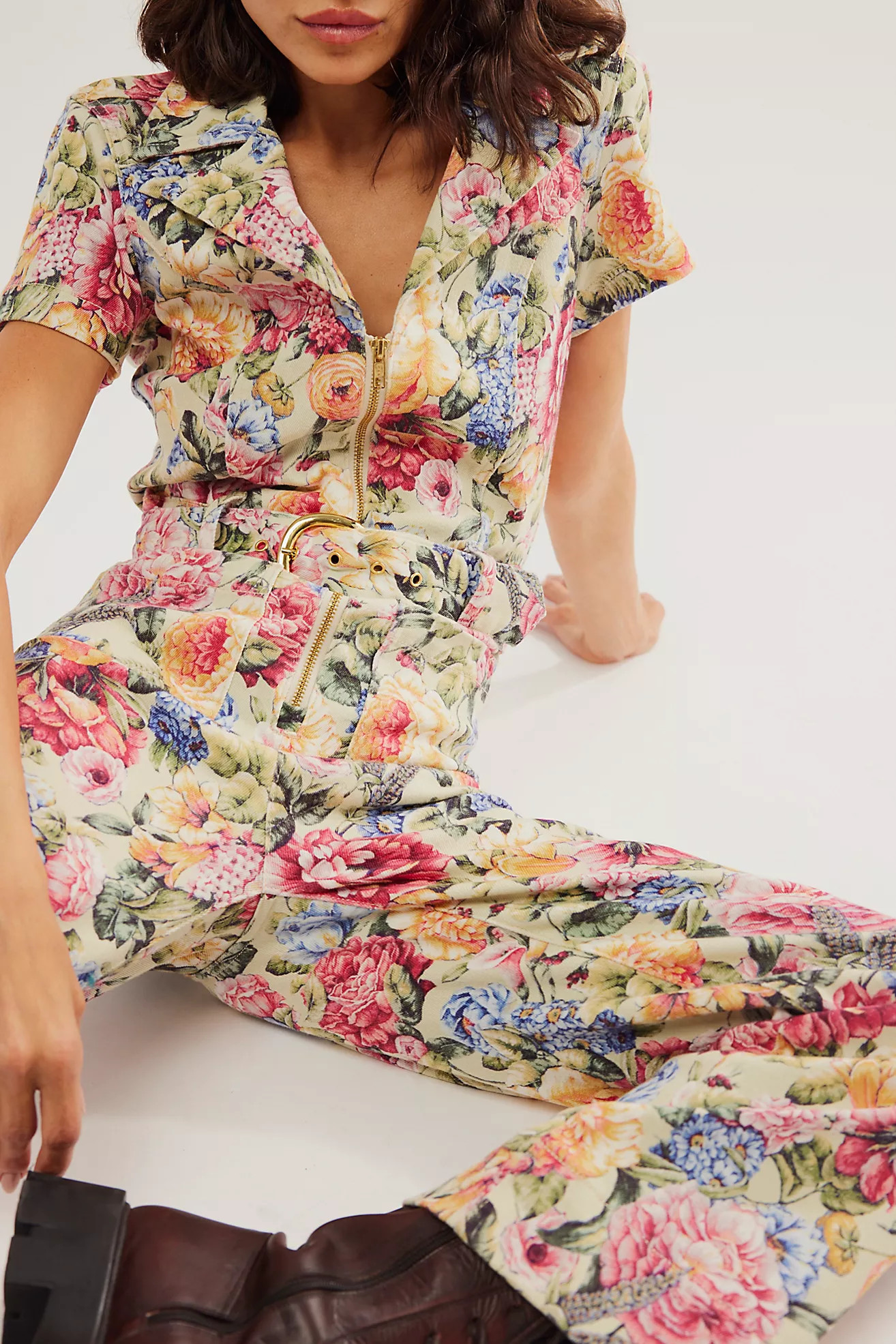 Show Me Your Mumu Jacksonville Short Sleeve Jumpsuit | Free People (Global - UK&FR Excluded)