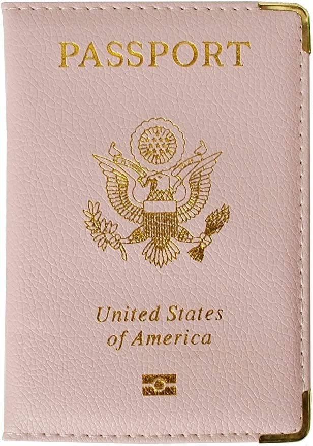 BILATS RFID Passport holder cover traveling case BABY PINK | Amazon (US)