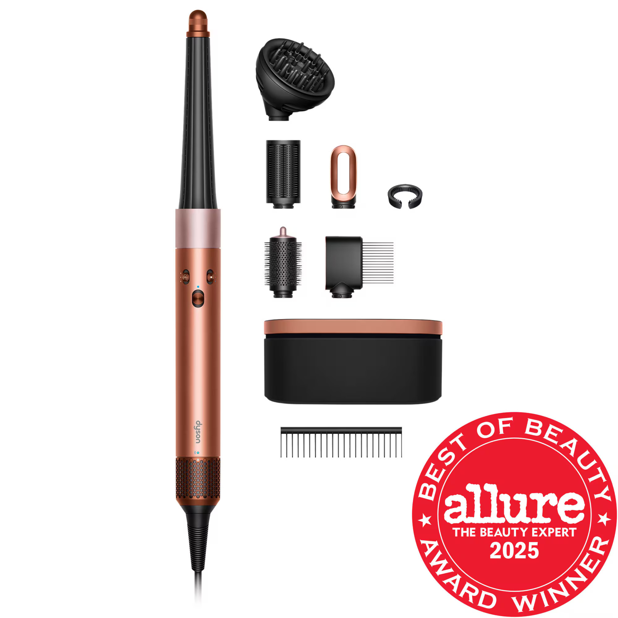 Dyson Limited Edition Airwrap ID Multi-styler for Curly to Coily Hair in Amber Silk null | Sephora (US)