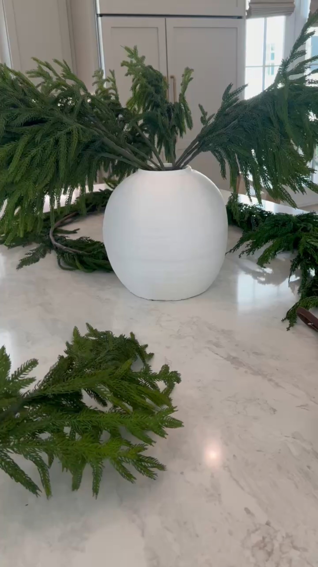 Christmas decor - holiday decorations - greenery - garland 

#LTKSeasonal #LTKHome #LTKHoliday