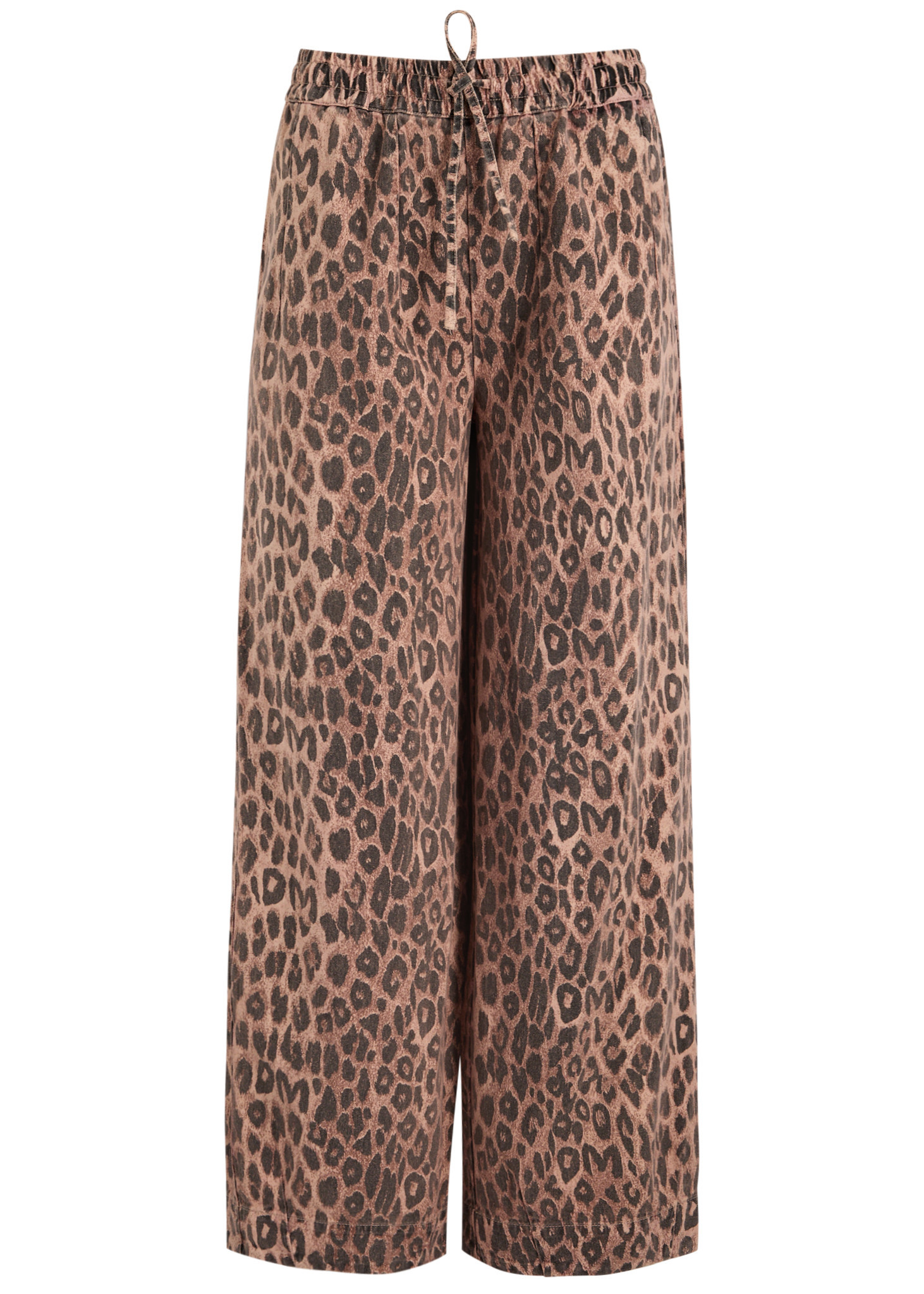 Rafe leopard-print wide-leg jeans | Harvey Nichols