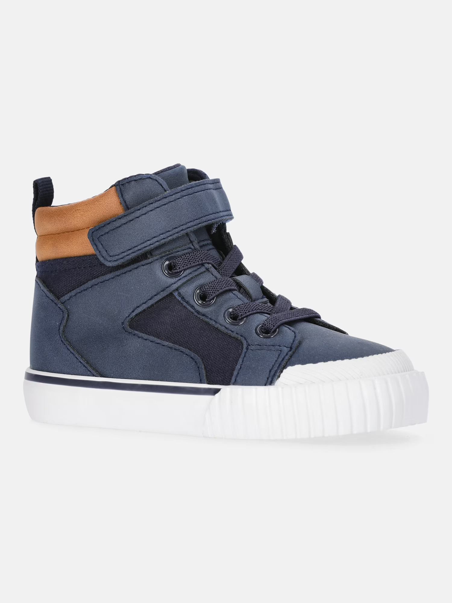 Wonder Nation Toddler Boys Casual High-Top Shoes | Walmart (US)