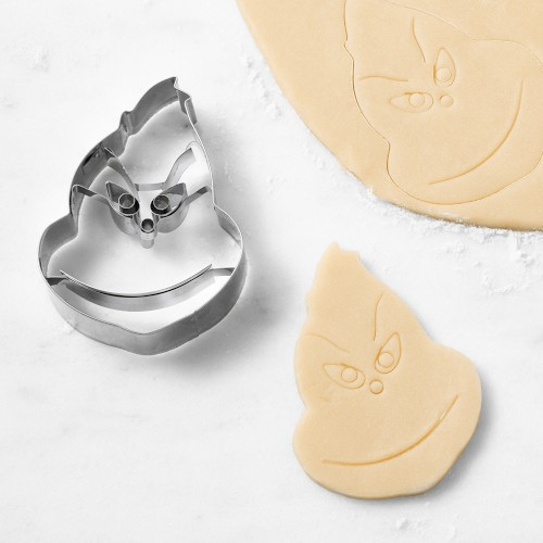 Impression Stainless-Steel Cookie Cutters, Grinch Face | Williams-Sonoma