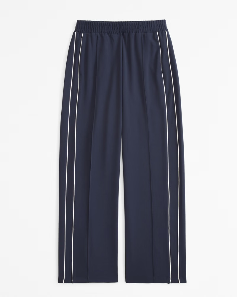 Women's Pull-On Track Pant | Women's Bottoms | Abercrombie.com | Abercrombie & Fitch (US)