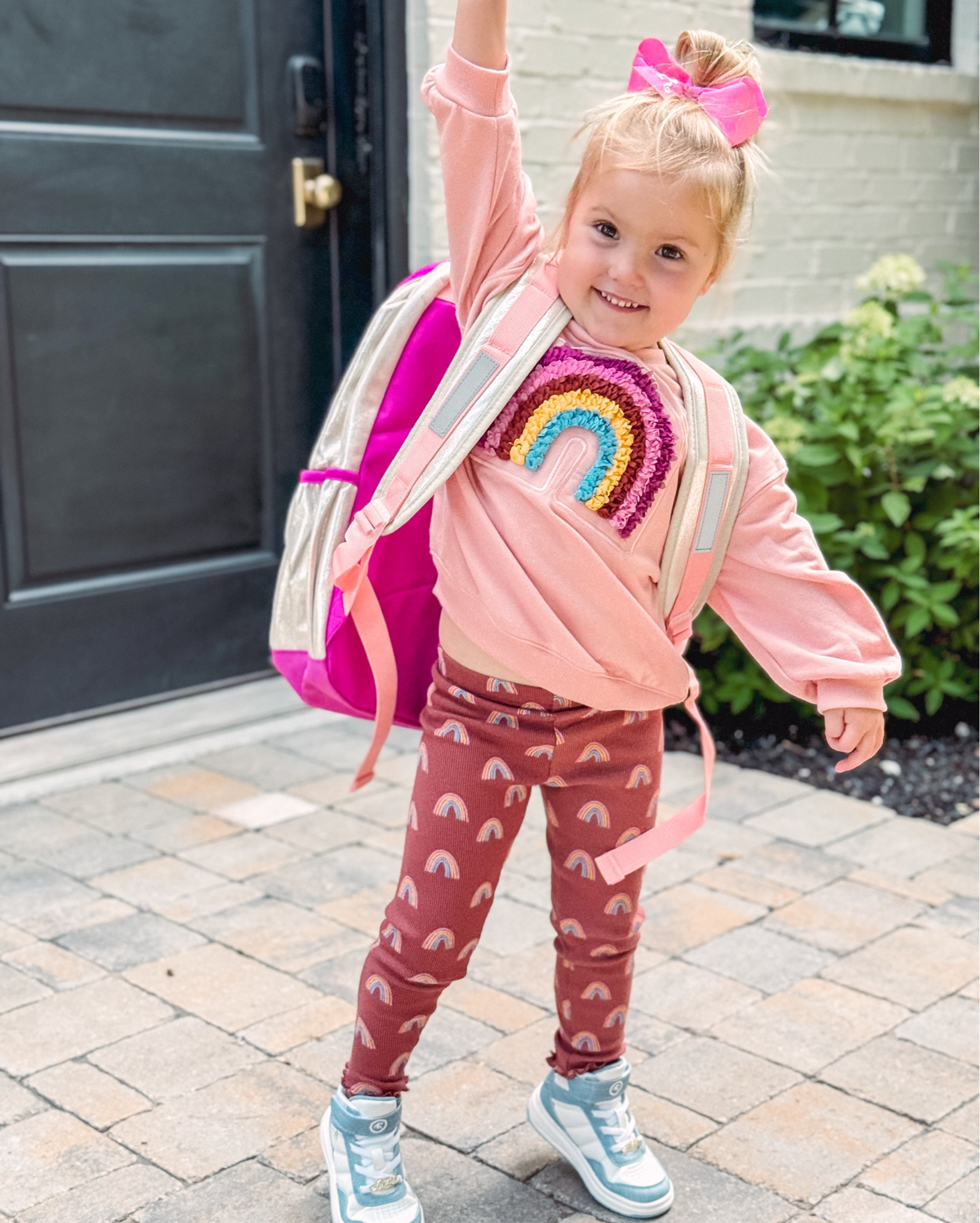 Back to school fit check with @walmart.
Backpacks
Outfit sets
Cargo wide leg pants/jeans
Oversized Graphic T shirts 
Platform high top sneakers 
Toddler sets

#walmartpartner #walmartfashion 

#LTKSaleAlert #LTKFindsUnder50 #LTKBacktoSchool
