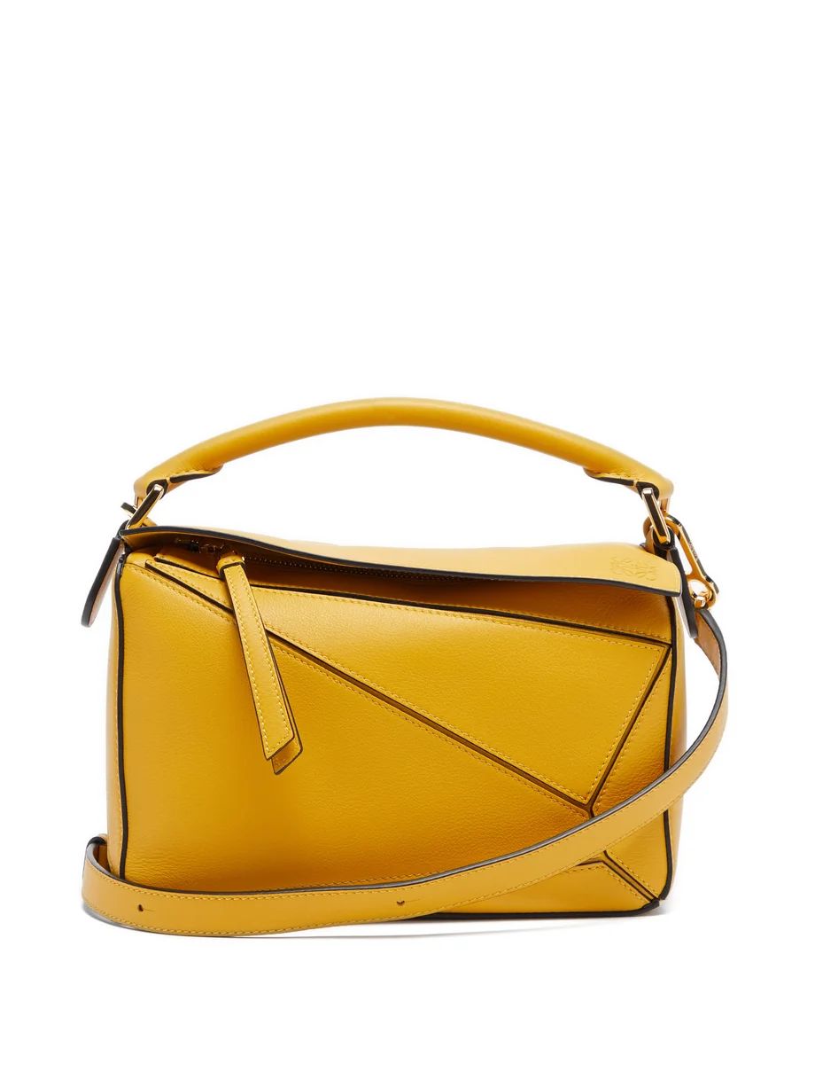 Puzzle small grained-leather cross-body bag | Loewe | Matches (US)