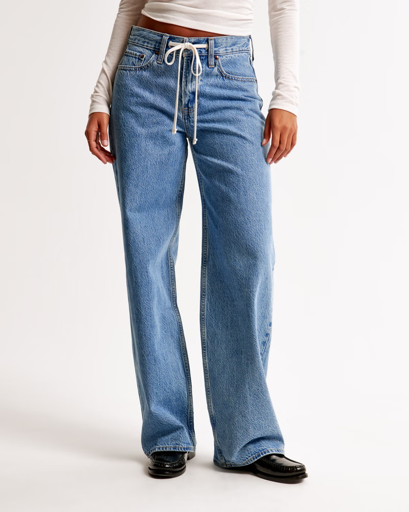 Low Rise Ultra Loose Jean | Abercrombie & Fitch (US)