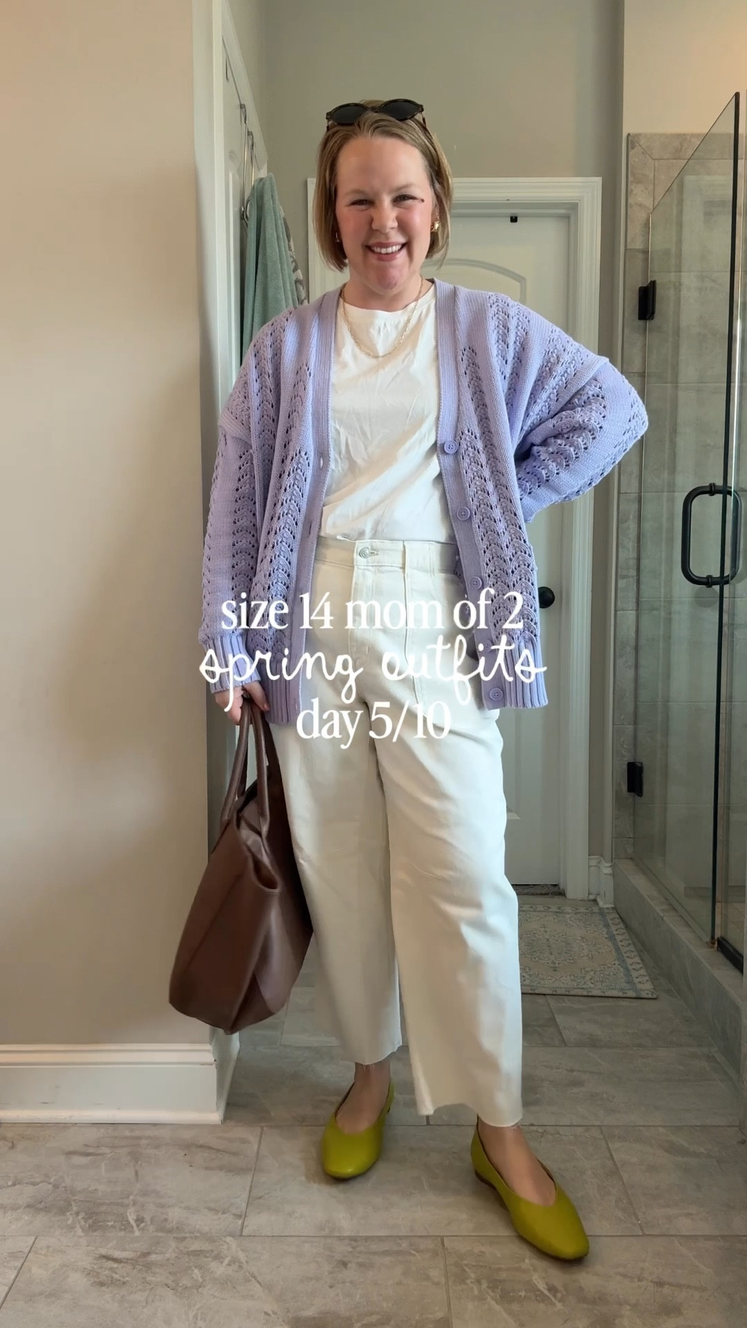 These jeans are under $32 and so good! I sized up to a 16 but might could take my true size 14! This purple cardigan is also Walmart and I love! 

#LTKootd