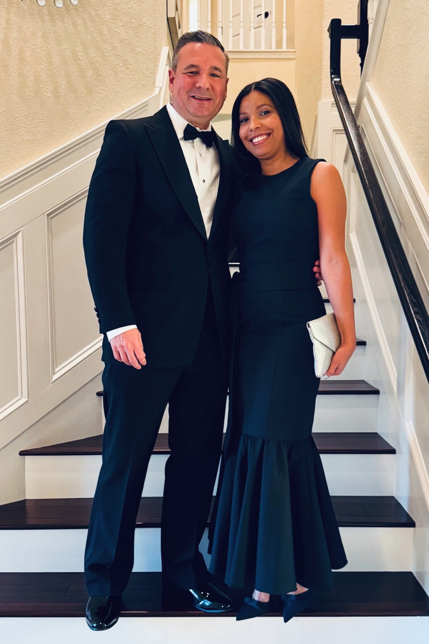 🙌🏼I love this stunning dress! This dress is so elegant & classy! I'm wearing size 2. The color is a dark navy. I wore it to a black tie event, it would also be great as a wedding guest dress!

Wedding Guest Dress | Black Tie Event Dress | Evening Gown | Timeless Fashion | Black Tie Attire | Petite Fashion | Classic Dress | Navy Heels #Dillard's #LTKStyleTip #LTKParties
#LTKShoeCrush
#LTKPetite #LTKWedding #LTKOver40