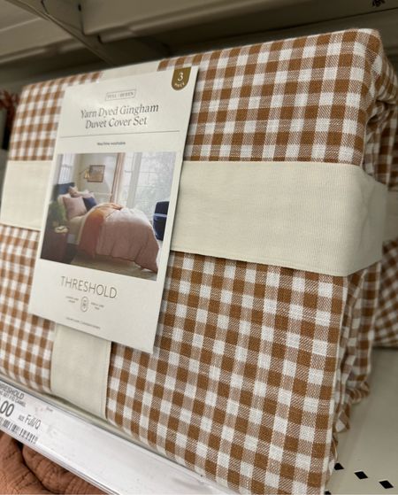 New Gingham duvet & sham set! 

#TargetStyle #Target #Bedding #comforter 

#LTKHome