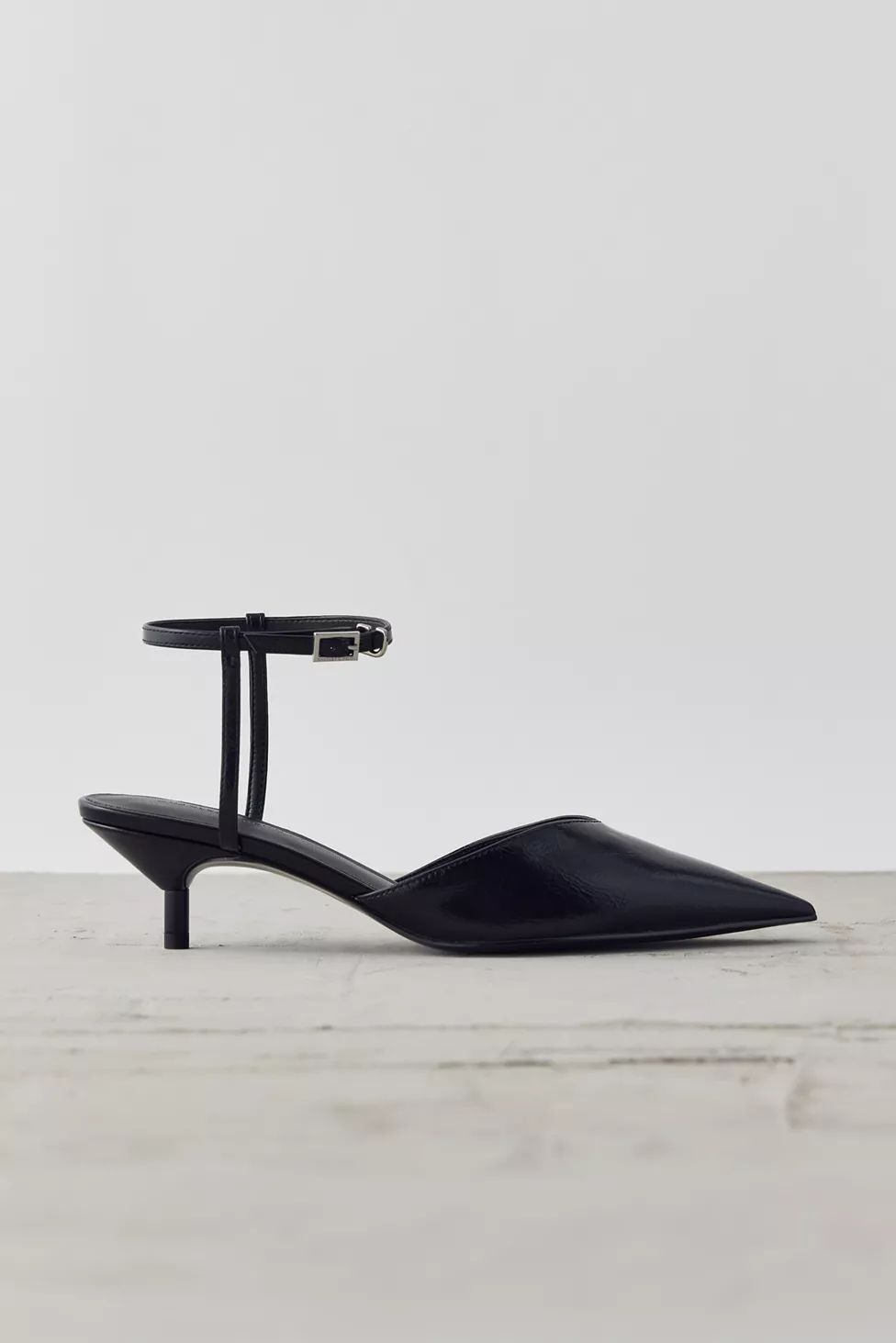 Charles & Keith Pointed Toe Flared Heel | Urban Outfitters (US and RoW)