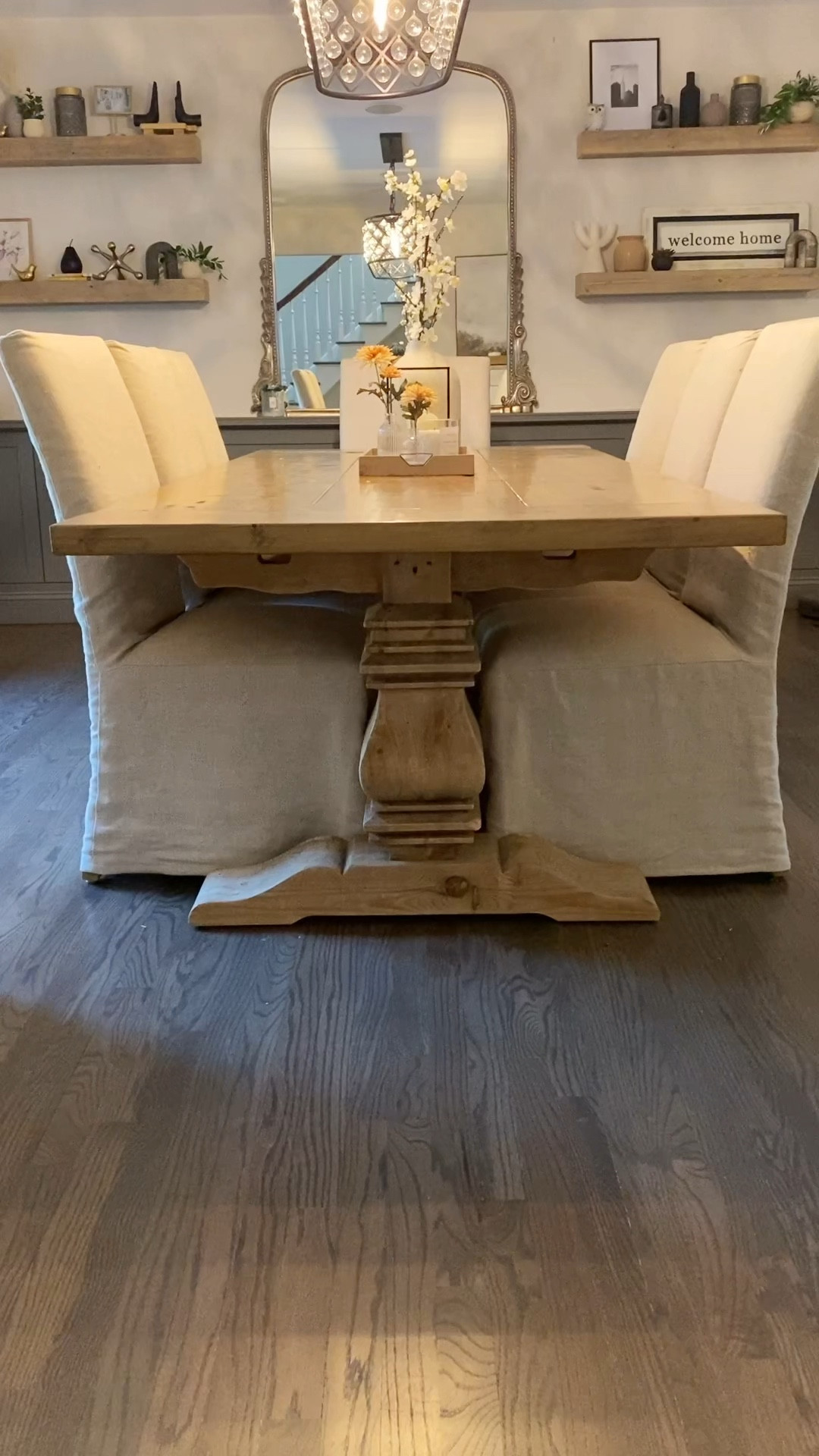 Dining table on sale, furniture trend, fall decor, wooden table 

#LTKsalealert #LTKstyletip #LTKhome