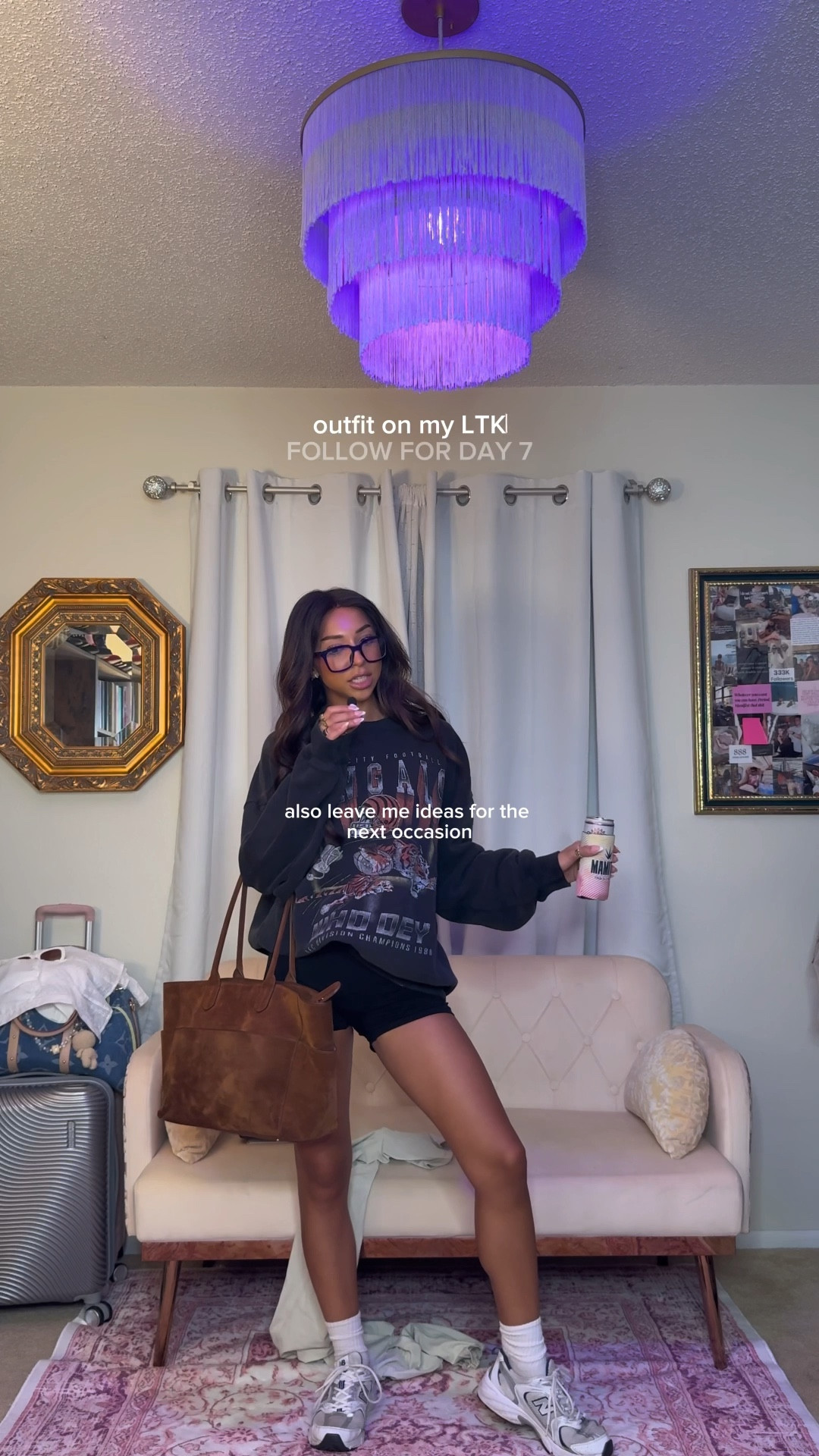 30 Days of Outfits: Day 6 🏈🤍🛋️ game day outfit! 