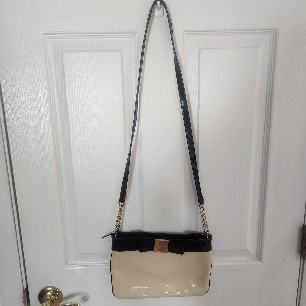 Kate Spade New York Women's Bag - Cream/Black | Depop US