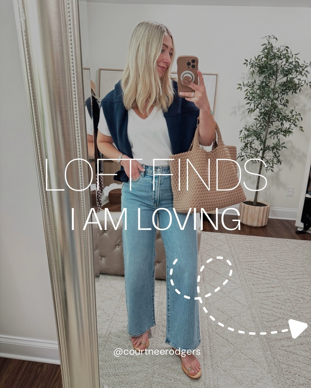 Loft Finds Im loving and they’re on major sale! 40% OFF+ 30% OFF + FREE SHIPPING 🩷 Sale ends tonight! Swipe through to see what I’m loving ➡️

Size XS pants (runs big if in between)
Size small brown dress
Size XS striped dress
Sizing for jeans— (the curvy runs a little big so I’m keeping the size 2/26 and size 27/4–the curvy takes away the back gaping)

Loft, spring outfits, spring fashion, petite outfits 

#LTKootd #LTKPetite #LTKmomlife