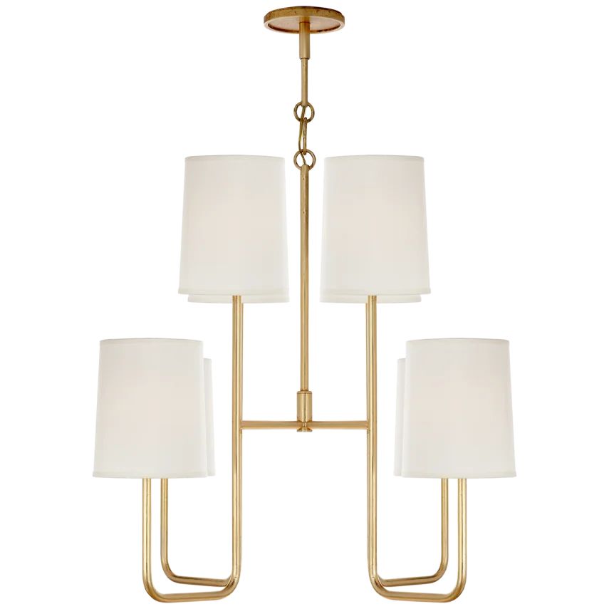 Go Lightly Medium Chandelier | Visual Comfort