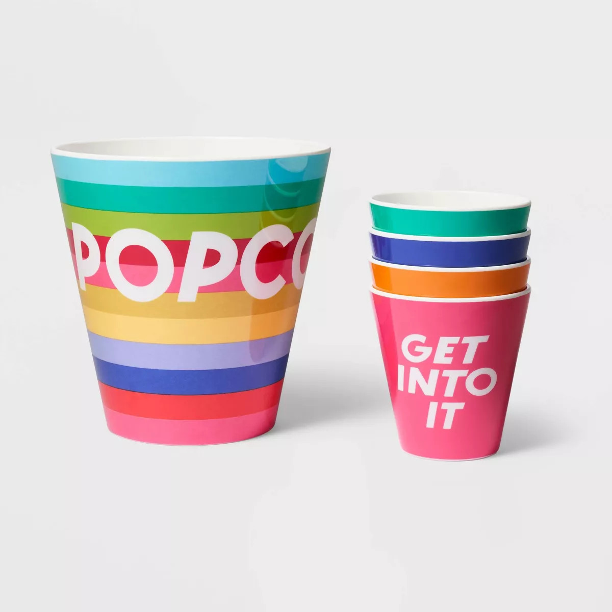 5pc Melamine Popcorn Bowl Set - Tabitha Brown for Target | Target