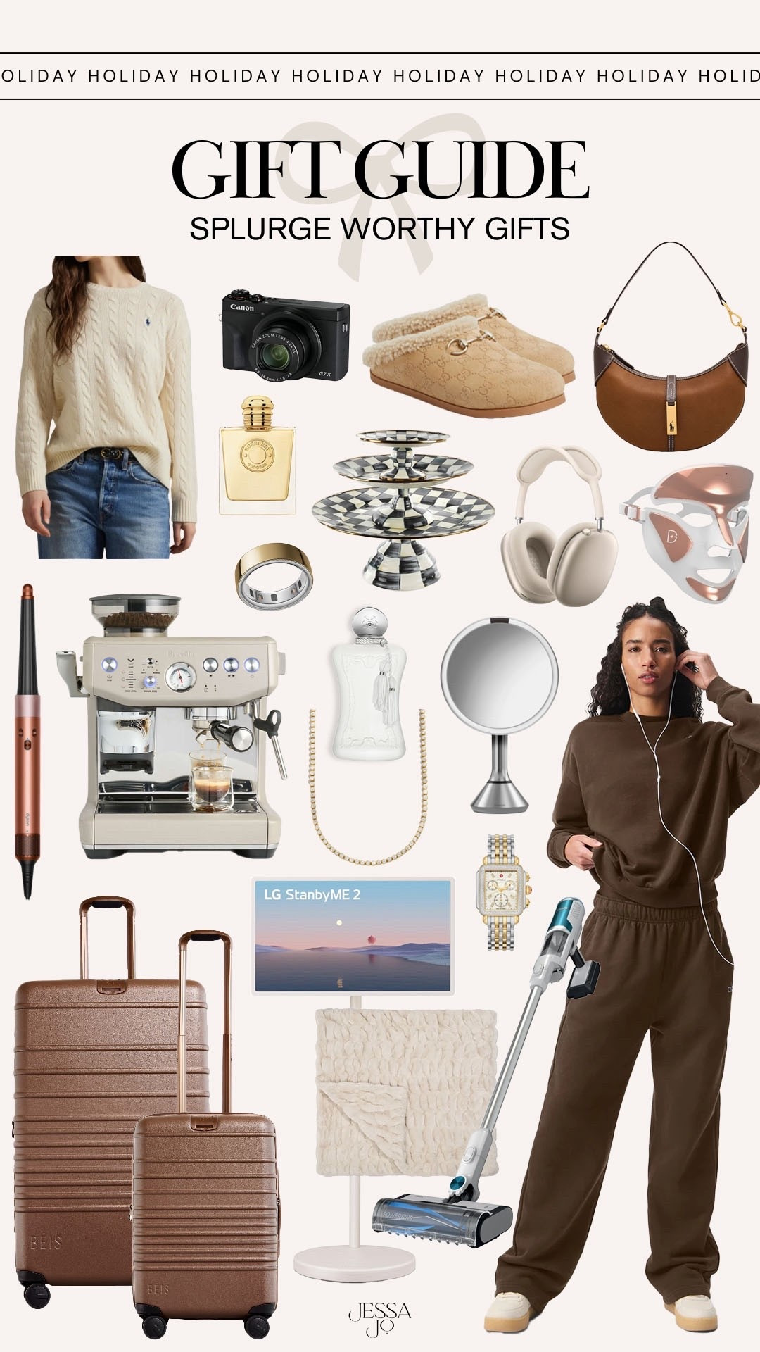 Holiday gift guide. Gift guide for her. Splurge worthy gift ideas for her. Top gift ideas for women  

#LTKHoliday #LTKGiftGuide #LTKFindsUnder100