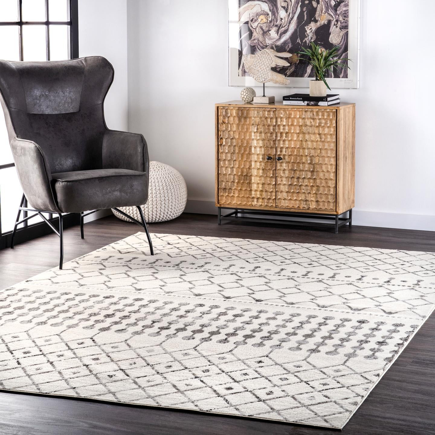 nuLOOM Zola Geometric Moroccan Area Rug | Walmart (US)
