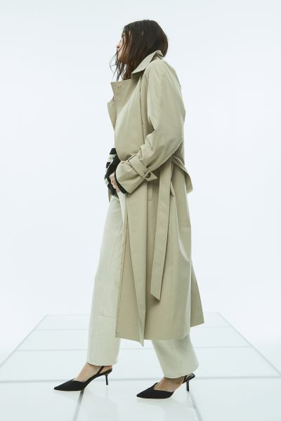 Double-breasted trenchcoat | H&M (DE, AT, CH, NL, FI)