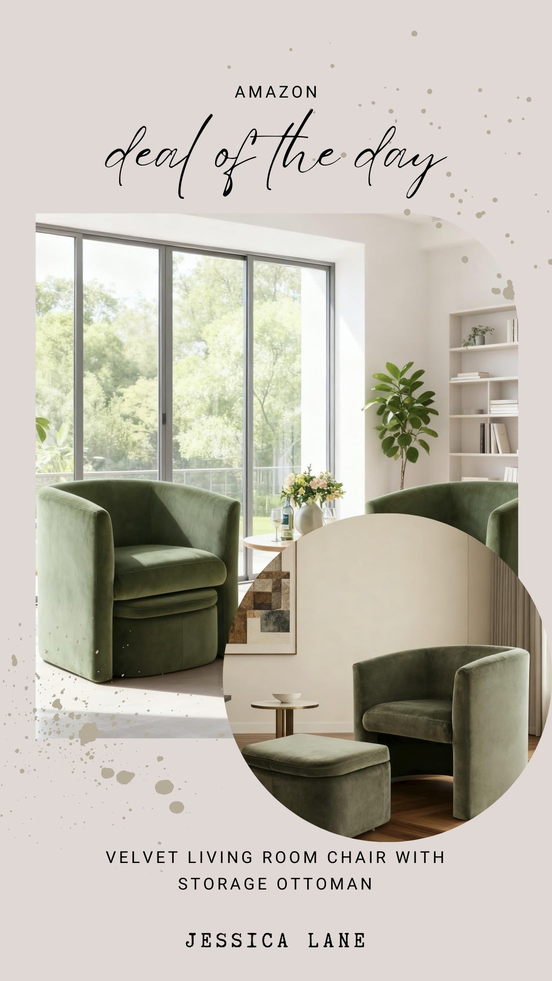 Chic velvet seating with a hidden storage win—form meets function.#AccentChair #AmazonFurniture

#LTKSaleAlert #LTKHome