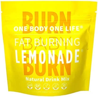 Fat Burning Lemonade Natural Stimulant-Free Weight Drink for Men & Women, Pre Workout Energy Boos... | Amazon (US)