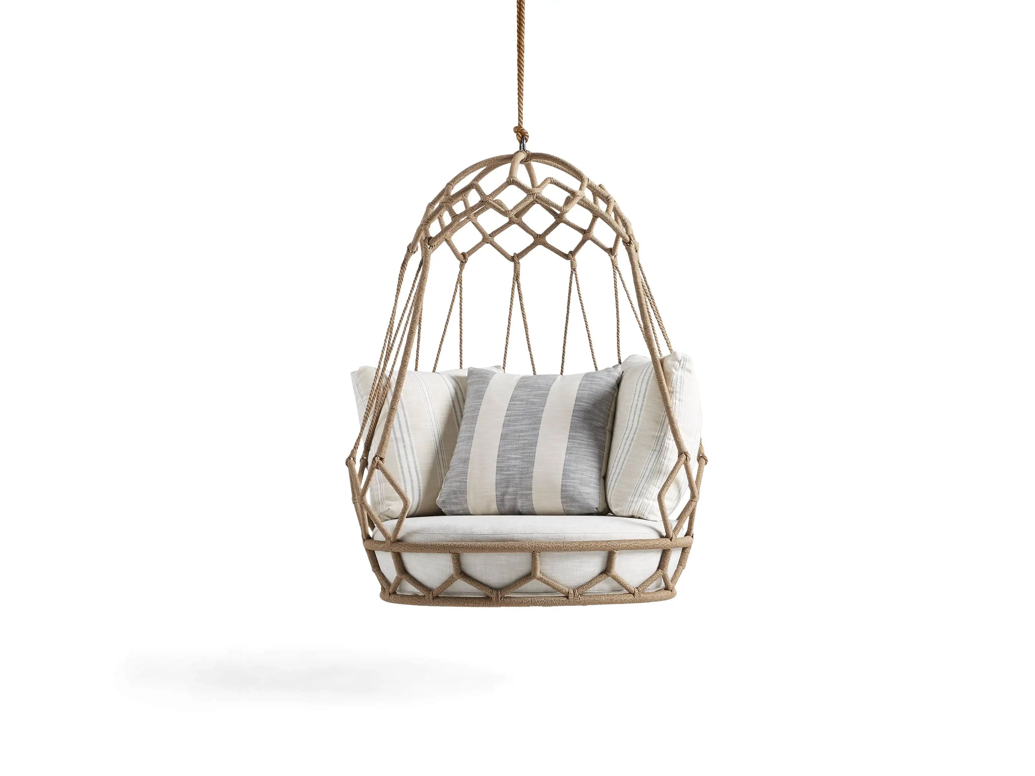 Marina Outdoor Hanging Chair with Rope | Arhaus