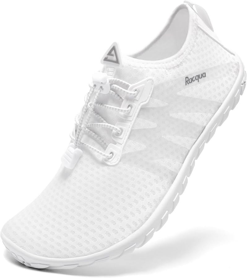 Racqua Water Shoes Womens Mens Quick Dry Barefoot Shoes Swim Lightweight Surf Beach Pool Aqua Sho... | Amazon (US)