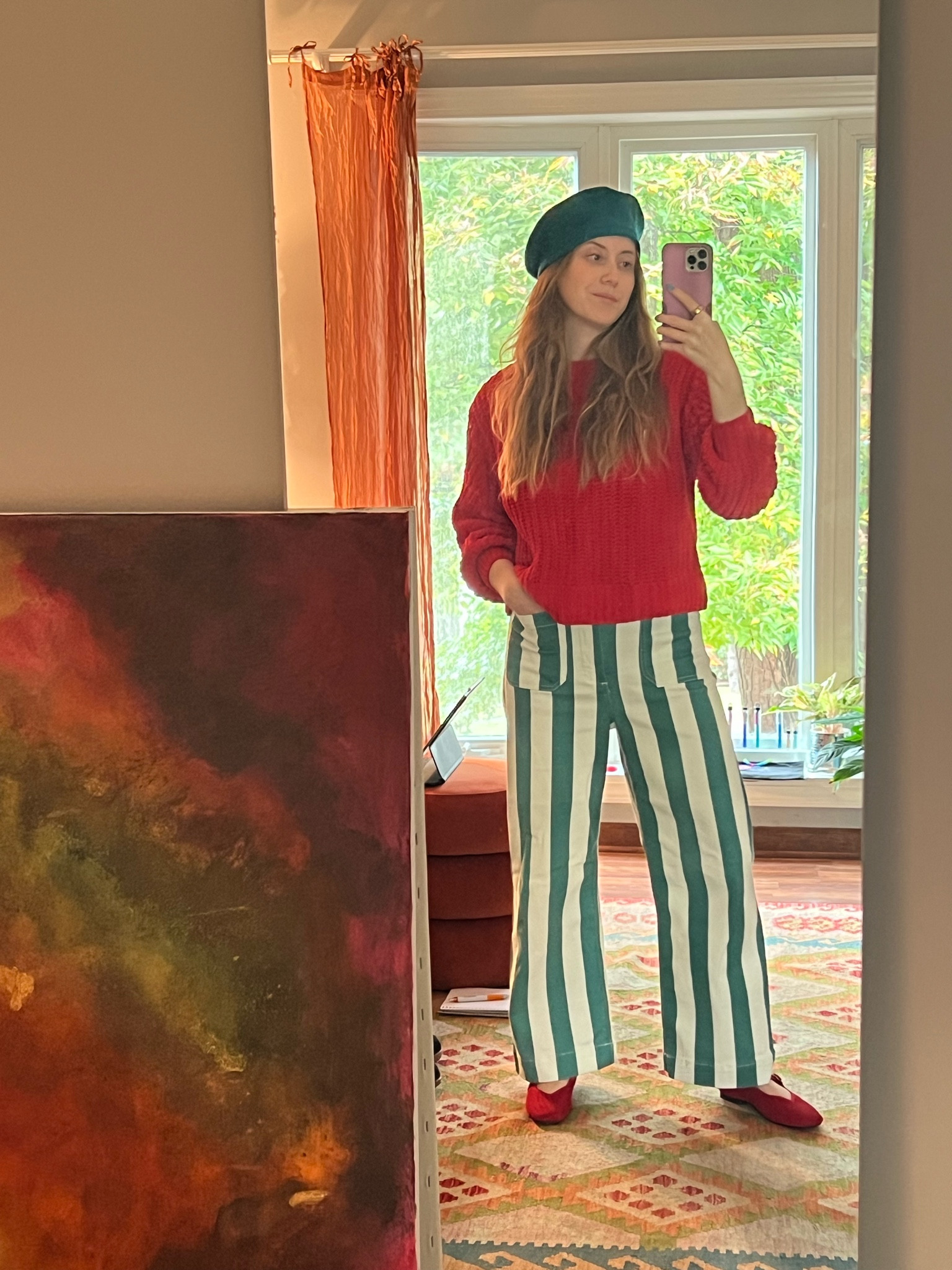 Been gearing up to start a new painting- and decided to dress in a similar style to my art 🎨

#LTKStyleTip #LTKFindsUnder100 #LTKHoliday