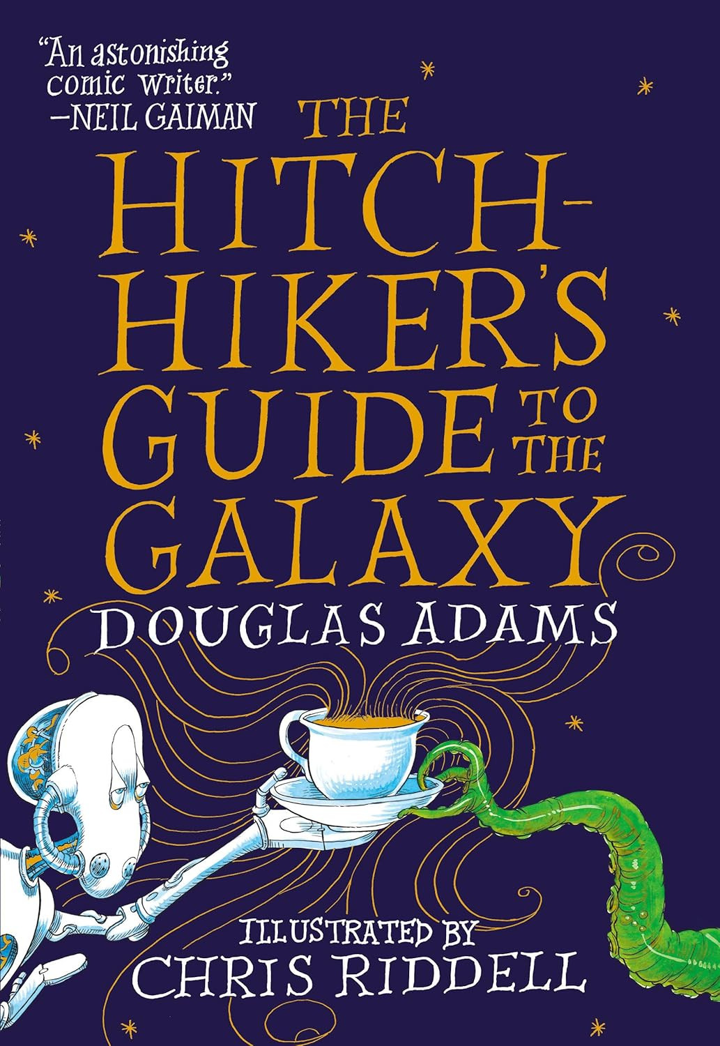 The Hitchhiker's Guide to the Galaxy: The Illustrated Edition      Hardcover – Illustrated, May... | Amazon (US)
