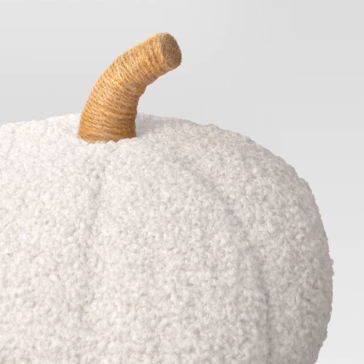 Teddy Boucle Shaped Pumpkin Throw Pillow - Threshold™ | Target