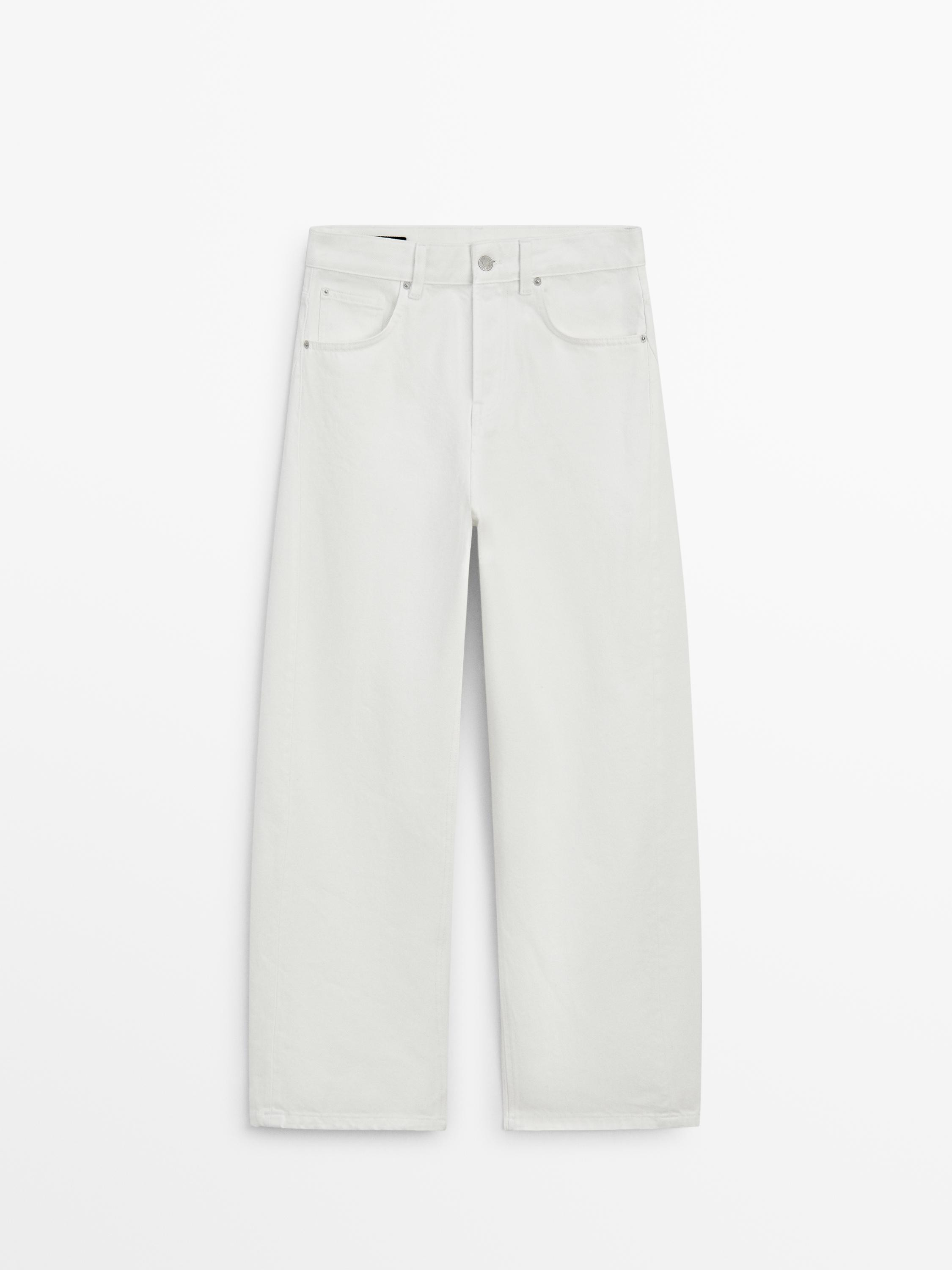 Balloon-Jeans mit halbhohem Bund | Massimo Dutti DE