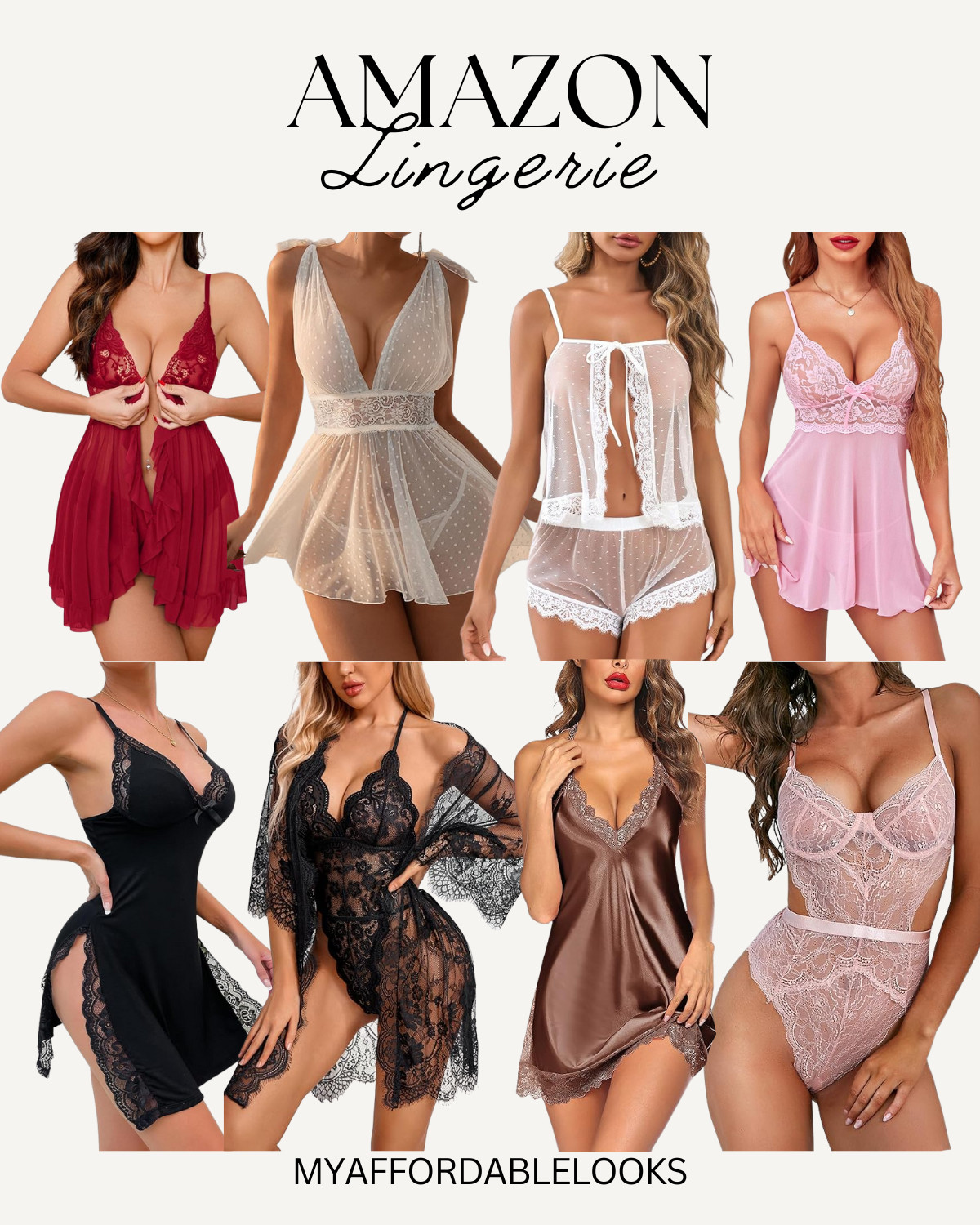 Amazon lingerie offers stylish, comfortable, and affordable options for every mood and occasion. From everyday essentials to sexy lace sets, there’s something to fit every body and style.


Amazon lingerie, women’s lingerie, lace lingerie set, sexy underwear, affordable lingerie, comfortable bras, matching lingerie sets 

 #LTKdayinmylife #LTKgrwm #LTKootd