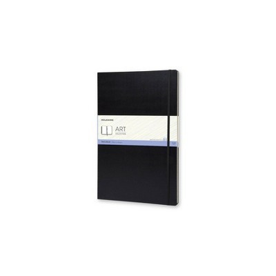 Moleskine Art Sketchbook A3 Black: Plain Paper, Hard Cover, Elastic Closure, 96 Pages, | Target