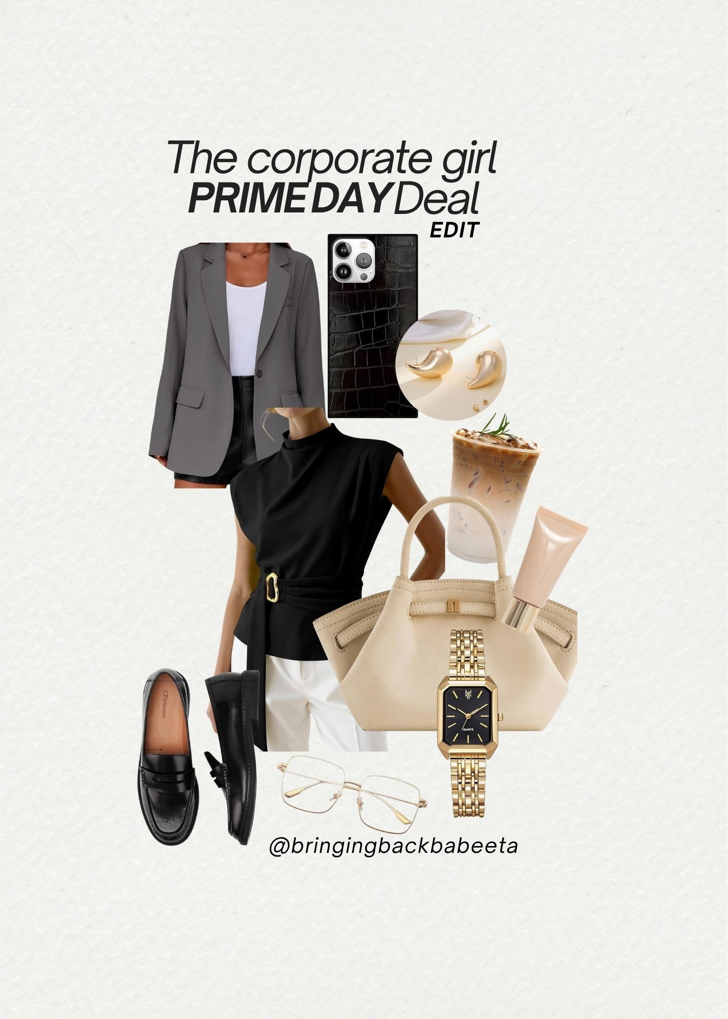 ✨ The Corporate Girl Prime Day Edit ✨

Affordable business casual outfits, polished workwear staples, and chic office pieces that look far more expensive than they are.

If you’re building a work wardrobe for meetings, conferences, business travel, or everyday office style, these are the Prime Day finds worth adding to cart.

Shop all of my favorite Amazon workwear deals linked here. 🤍

#BusinessCasualStyle #WorkwearStyle #OfficeOutfits #CorporateFashion #AmazonFashion #PrimeDayDeals #amazonprime #primedaydeals #ConferenceStyle #AffordableWorkwear

#LTKSaleAlert #LTKWorkwear #LTKootd